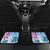 Hawaii Tapa Tribal Car Mats With Hawaiian Quilt Pattern Blue LT9 - Wonder Print Shop