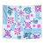 Hawaii Tapa Tribal Tapestry With Hawaiian Quilt Pattern Blue - Wonder Print Shop