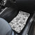 Hawaii Tapa Tribal Car Mats With Hawaiian Quilt Pattern Black LT9 - Wonder Print Shop