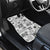 Hawaii Tapa Tribal Car Mats With Hawaiian Quilt Pattern Black LT9 - Wonder Print Shop