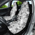 Hawaii Tapa Tribal Car Seat Cover With Hawaiian Quilt Pattern Black LT9 - Wonder Print Shop