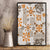 Hawaii Tapa Tribal Canvas Wall Art With Hawaiian Quilt Pattern Gold LT9 - Wonder Print Shop