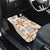 Hawaii Tapa Tribal Car Mats With Hawaiian Quilt Pattern Gold LT9 - Wonder Print Shop