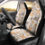 Hawaii Tapa Tribal Car Seat Cover With Hawaiian Quilt Pattern Gold LT9 - Wonder Print Shop