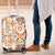 Hawaii Tapa Tribal Luggage Cover With Hawaiian Quilt Pattern Gold - Wonder Print Shop