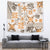 Hawaii Tapa Tribal Tapestry With Hawaiian Quilt Pattern Gold - Wonder Print Shop