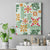 Hawaii Tapa Tribal Canvas Wall Art With Hawaiian Quilt Pattern Green LT9 - Wonder Print Shop