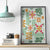 Hawaii Tapa Tribal Canvas Wall Art With Hawaiian Quilt Pattern Green LT9 - Wonder Print Shop