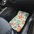 Hawaii Tapa Tribal Car Mats With Hawaiian Quilt Pattern Green LT9 - Wonder Print Shop