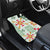 Hawaii Tapa Tribal Car Mats With Hawaiian Quilt Pattern Green LT9 - Wonder Print Shop