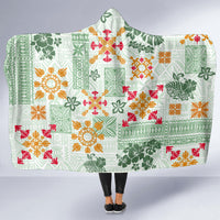 hawaii-tapa-tribal-hooded-blanket-with-hawaiian-quilt-pattern-green