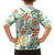 Hawaii Tapa Tribal Kid Hawaiian Shirt With Hawaiian Quilt Pattern Green - Wonder Print Shop