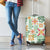 Hawaii Tapa Tribal Luggage Cover With Hawaiian Quilt Pattern Green - Wonder Print Shop