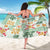 Hawaii Tapa Tribal Sarong With Hawaiian Quilt Pattern Green - Wonder Print Shop