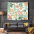 Hawaii Tapa Tribal Tapestry With Hawaiian Quilt Pattern Green - Wonder Print Shop