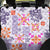 Hawaii Tapa Tribal Back Car Seat Cover With Hawaiian Quilt Pattern Violet LT9 - Wonder Print Shop