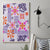 Hawaii Tapa Tribal Canvas Wall Art With Hawaiian Quilt Pattern Violet LT9 - Wonder Print Shop