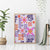 Hawaii Tapa Tribal Canvas Wall Art With Hawaiian Quilt Pattern Violet LT9 - Wonder Print Shop