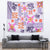 Hawaii Tapa Tribal Tapestry With Hawaiian Quilt Pattern Violet - Wonder Print Shop