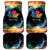 Rainbow Maple Leaf Car Mats Canada Pride Show Your Colors LT9 - Wonder Print Shop