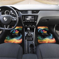 Rainbow Maple Leaf Car Mats Canada Pride Show Your Colors LT9 - Wonder Print Shop