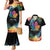 Rainbow Maple Leaf Couples Matching Mermaid Dress and Hawaiian Shirt Canada Pride Show Your Colors LT9 - Wonder Print Shop