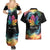 Rainbow Maple Leaf Couples Matching Summer Maxi Dress and Hawaiian Shirt Canada Pride Show Your Colors LT9 - Wonder Print Shop
