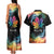 Rainbow Maple Leaf Couples Matching Tank Maxi Dress and Hawaiian Shirt Canada Pride Show Your Colors LT9 - Wonder Print Shop