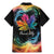 Rainbow Maple Leaf Family Matching Mermaid Dress and Hawaiian Shirt Canada Pride Show Your Colors LT9 - Wonder Print Shop