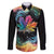 Rainbow Maple Leaf Family Matching Puletasi and Hawaiian Shirt Canada Pride Show Your Colors - Wonder Print Shop