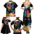 Rainbow Maple Leaf Family Matching Summer Maxi Dress and Hawaiian Shirt Canada Pride Show Your Colors - Wonder Print Shop