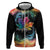 Rainbow Maple Leaf Hoodie Canada Pride Show Your Colors - Wonder Print Shop