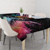 Rainbow Maple Leaf Tablecloth Canada Pride Show Your Colors - Wonder Print Shop