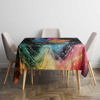 Rainbow Maple Leaf Tablecloth Canada Pride Show Your Colors - Wonder Print Shop