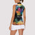 Rainbow Maple Leaf Women Sleeveless Polo Shirt Canada Pride Show Your Colors - Wonder Print Shop