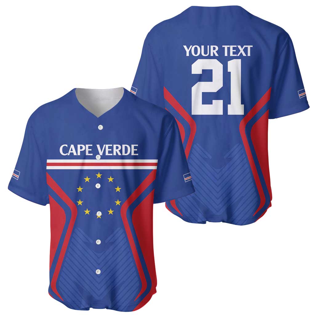 Custom Cape Verde Football Spirit Baseball Jersey Est 1979 - Wonder Print Shop