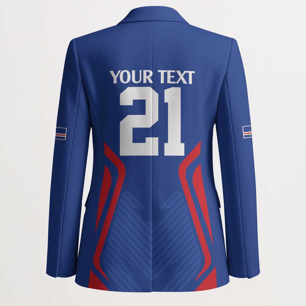 Custom Cape Verde Football Spirit Blazer Est 1979 - Wonder Print Shop
