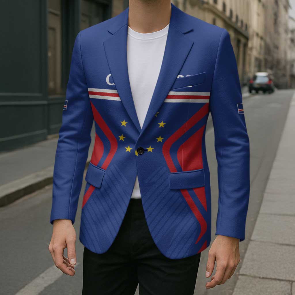 Custom Cape Verde Football Spirit Blazer Est 1979 - Wonder Print Shop