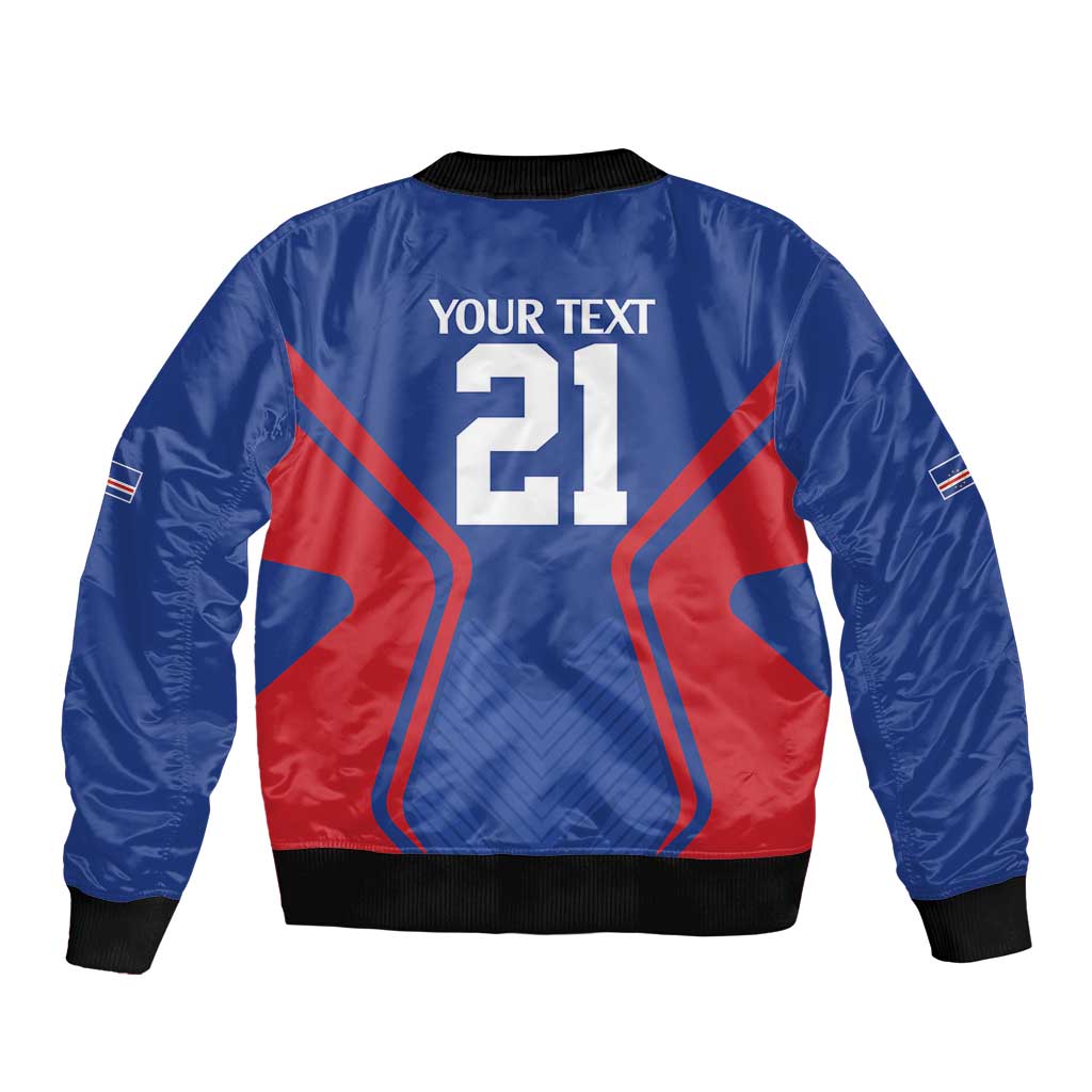 Custom Cape Verde Football Spirit Bomber Jacket Est 1979 - Wonder Print Shop