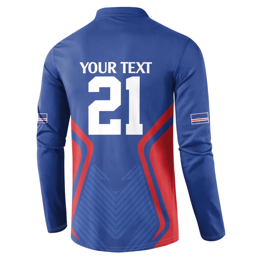 Custom Cape Verde Football Spirit Button Sweatshirt Est 1979 - Wonder Print Shop