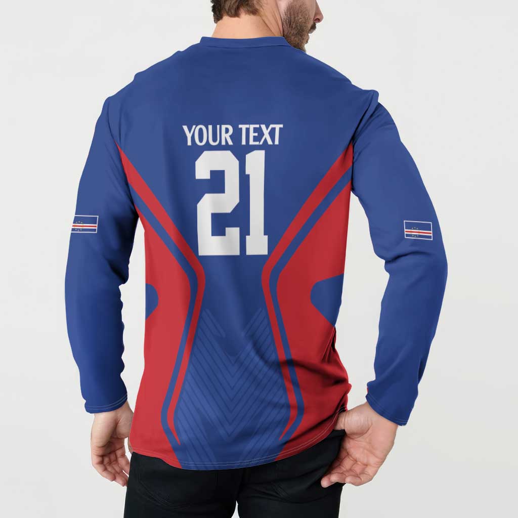 Custom Cape Verde Football Spirit Button Sweatshirt Est 1979 - Wonder Print Shop