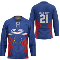 Custom Cape Verde Football Spirit Hockey Jersey Est 1979 - Wonder Print Shop