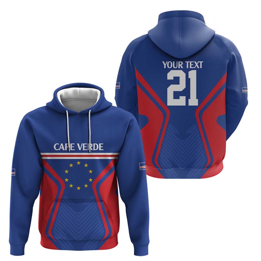 Custom Cape Verde Football Spirit Hoodie Est 1979 - Wonder Print Shop