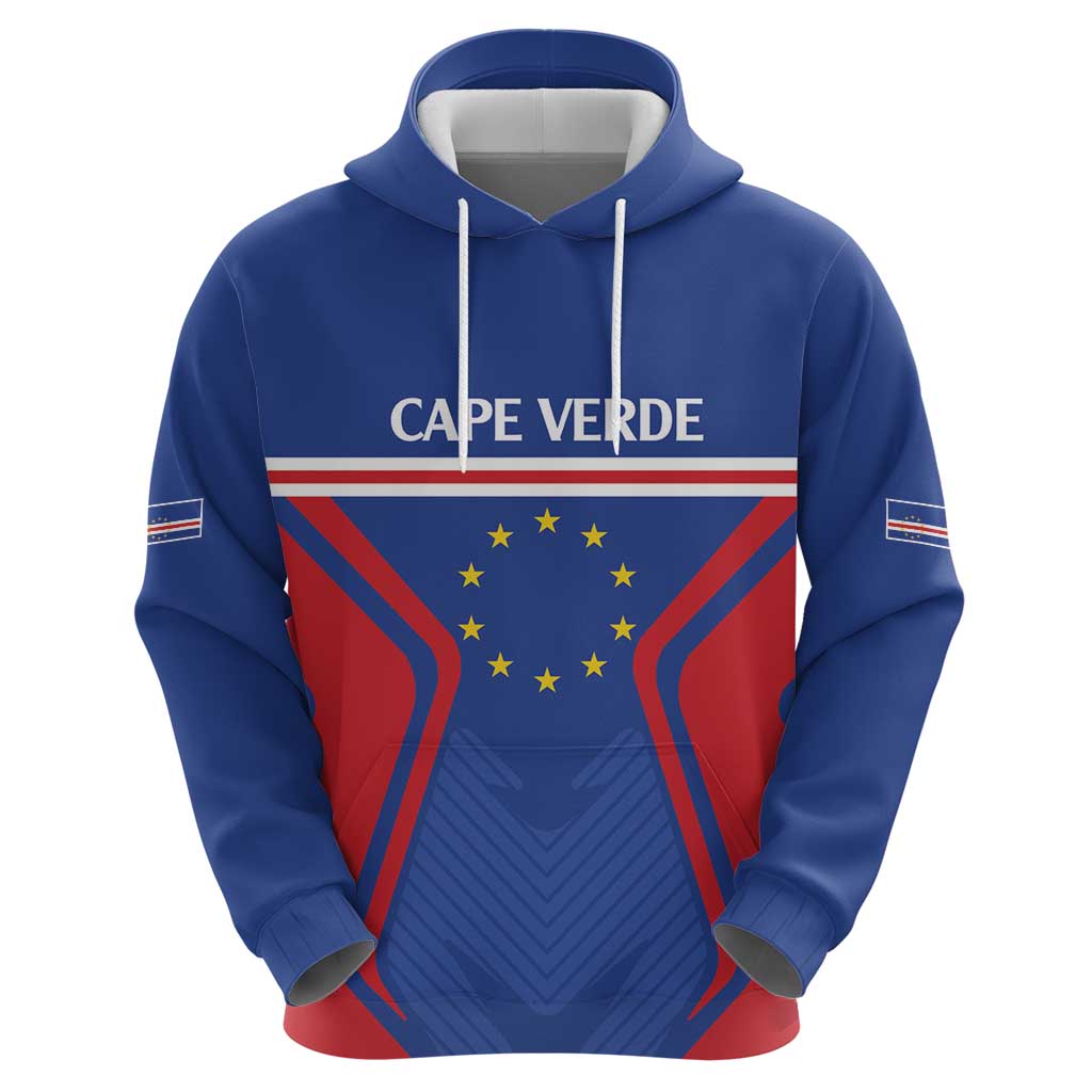 Custom Cape Verde Football Spirit Hoodie Est 1979 - Wonder Print Shop