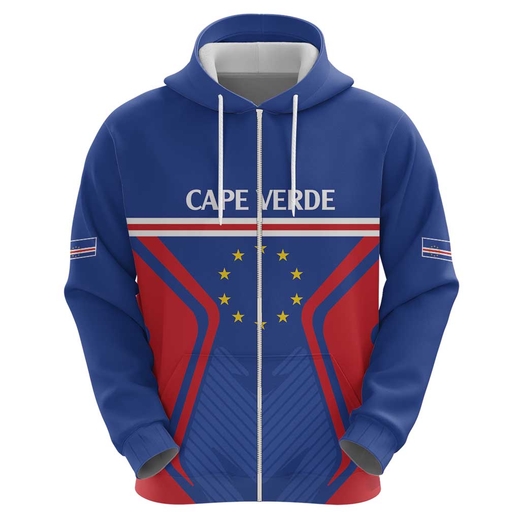 Custom Cape Verde Football Spirit Hoodie Est 1979 - Wonder Print Shop