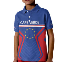 Custom Cape Verde Football Spirit Kid Polo Shirt Est 1979 - Wonder Print Shop