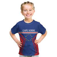 Custom Cape Verde Football Spirit Kid T Shirt Est 1979 - Wonder Print Shop
