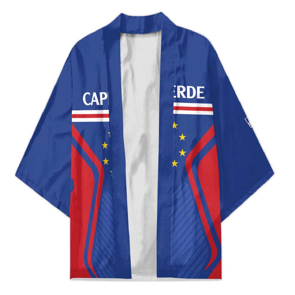 Custom Cape Verde Football Spirit Kimono Est 1979 - Wonder Print Shop