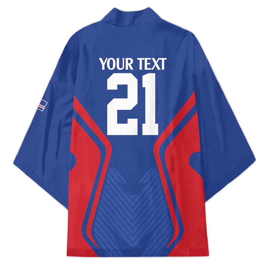 Custom Cape Verde Football Spirit Kimono Est 1979 - Wonder Print Shop