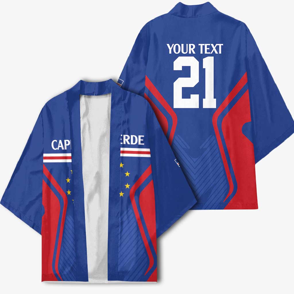 Custom Cape Verde Football Spirit Kimono Est 1979 - Wonder Print Shop
